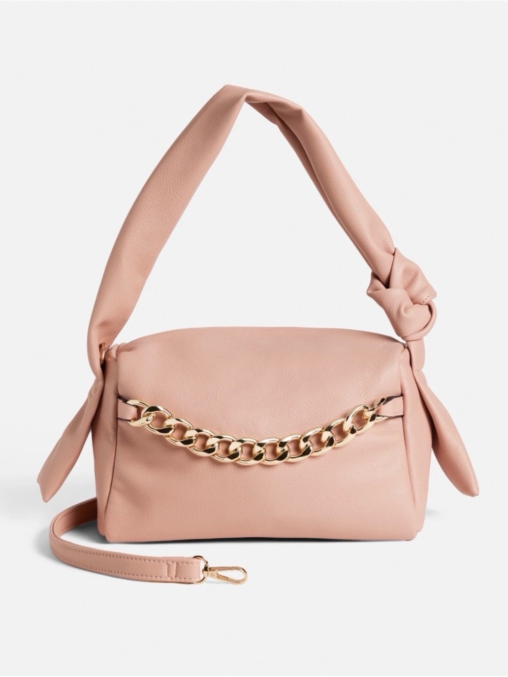 Coco + Carmen Mylah Tote w/ Chain-Accent Shoulder Bag